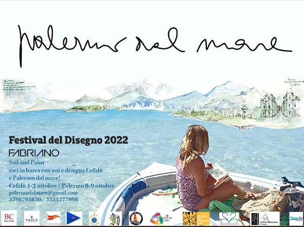Fabriano Festival del disegno 2022: Palermo dal mare