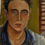 Autoritratto giovanile, 1935, olio su tavola 38x31 cm