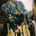 Carrettiere di Sicilia, 1956, olio su tela 140x95 cm