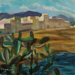 Ricordo di Aspra", olio su tela 1970