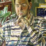 Ritratto di Pippo Zelfino" olio su tela 1968