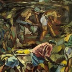 Zolfatara", olio su tela 1961